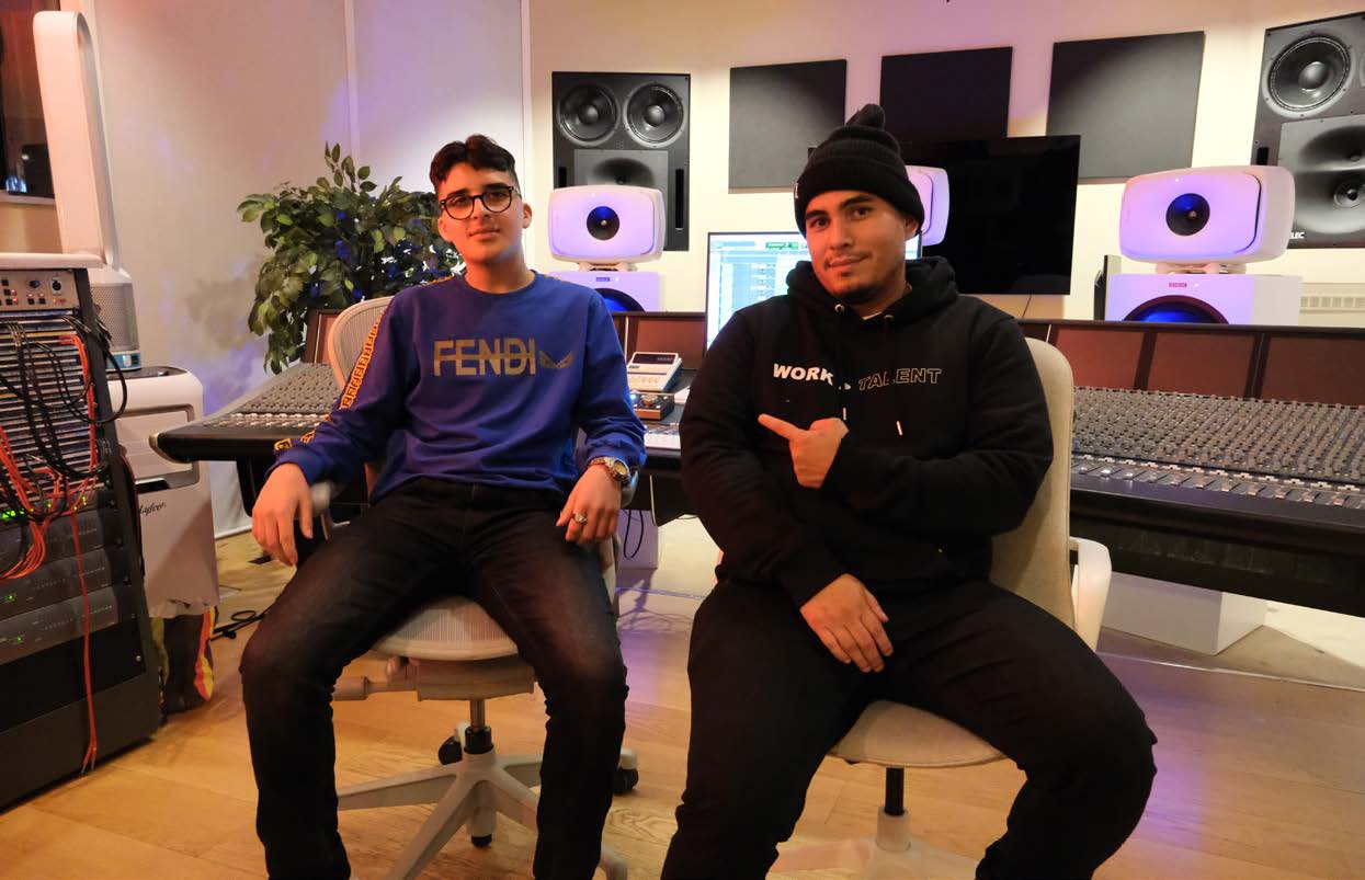 Altaher Mori och Yei Gonzalez