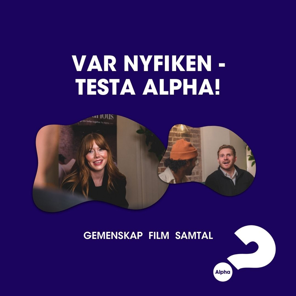 En filmaffisch med tre personer på.